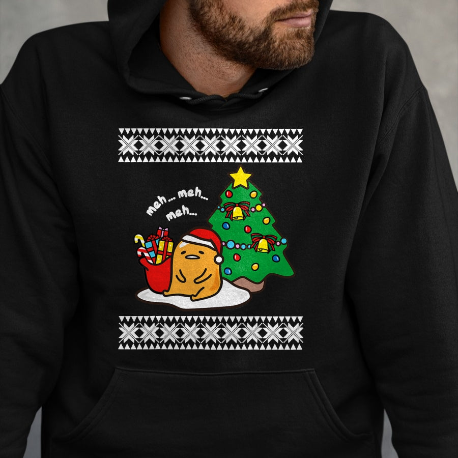 Gudetama Ugly Christmas T-Shirt - Christmas Unisex T-Shirt/Hoodie/Sweatshirt - ZON00