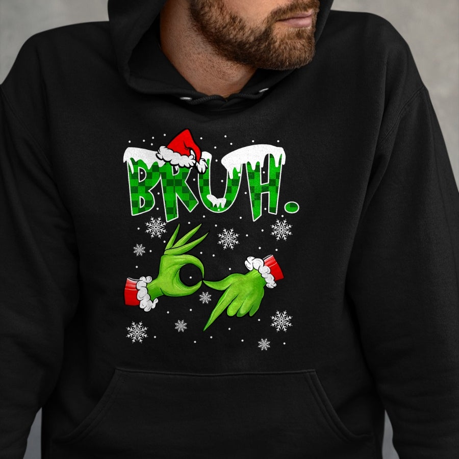 Bruh 67 Six Seven 6 7 Meme Christmas Funny Gen Alpha Slang T-Shirt - Christmas Unisex T-Shirt/Hoodie/Sweatshirt - ZON00