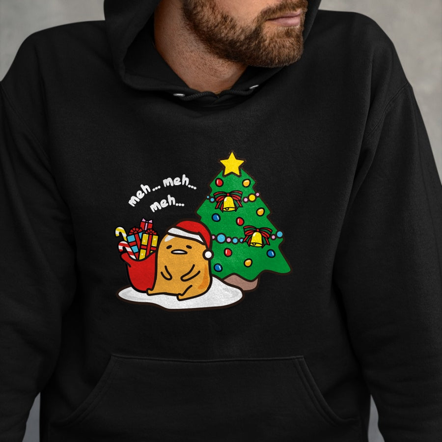 Gudetama Christmas Tree Hoodie Sweatshirt Pullover Hoodie - Christmas Unisex T-Shirt/Hoodie/Sweatshirt - ZON00