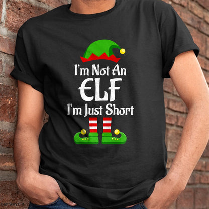 Im Not An Elf Family Christmas Pjs Matching Men Women Kids T-Shirt - Christmas Unisex T-Shirt/Hoodie/Sweatshirt - ZON00