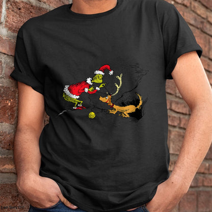 Dr. Seuss Reindeer T-shirt - Christmas Unisex T-Shirt/Hoodie/Sweatshirt - ZON00