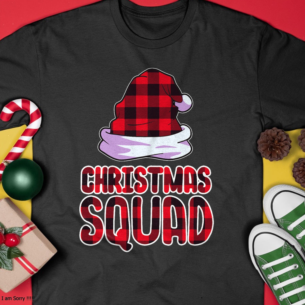 Christmas Squad Family Group Matching Christmas Party Pajama T-Shirt - Christmas Unisex T-Shirt/Hoodie/Sweatshirt - ZON00