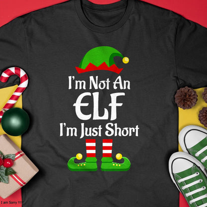 Im Not An Elf Family Christmas Pjs Matching Men Women Kids T-Shirt - Christmas Unisex T-Shirt/Hoodie/Sweatshirt - ZON00