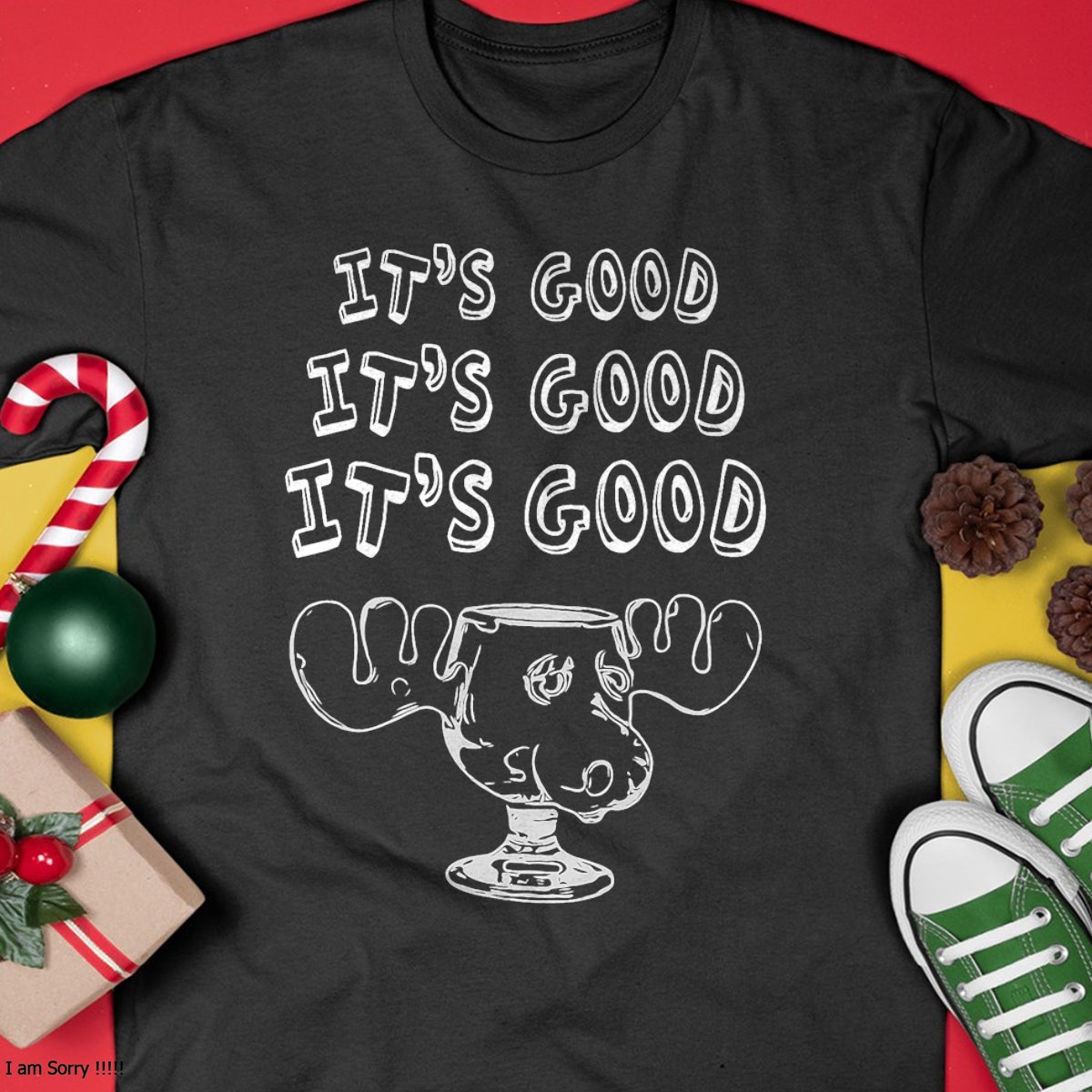 Funny Christmas Vacation Eggnog It's Good Holiday T-Shirt - Christmas Unisex T-Shirt/Hoodie/Sweatshirt - ZON00