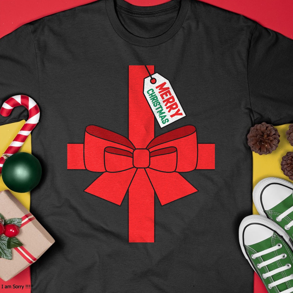 Funny DIY Christmas Present Costume T-Shirt - Christmas Unisex T-Shirt/Hoodie/Sweatshirt - ZON00