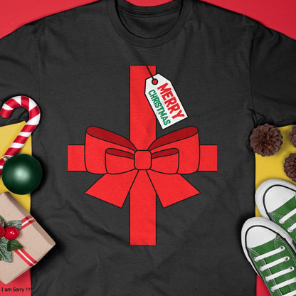 Funny DIY Christmas Present Costume T-Shirt - Christmas Unisex T-Shirt/Hoodie/Sweatshirt - ZON00