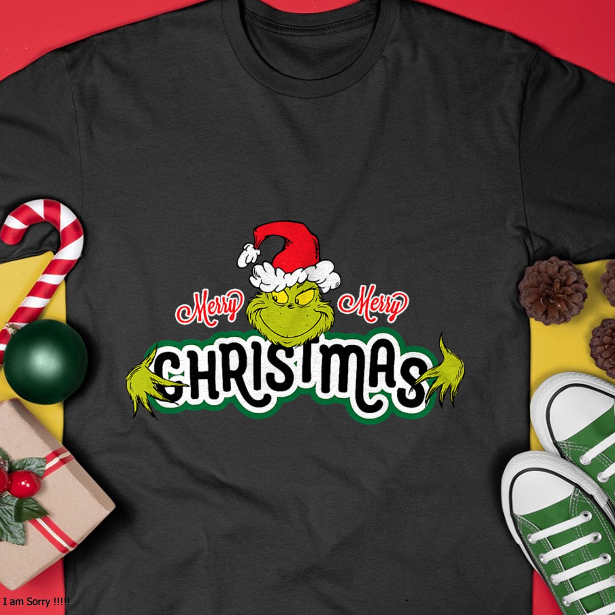 Dr. Seuss Grinch Hugs Christmas Short Sleeve T-shirt - Christmas Unisex T-Shirt/Hoodie/Sweatshirt - ZON00