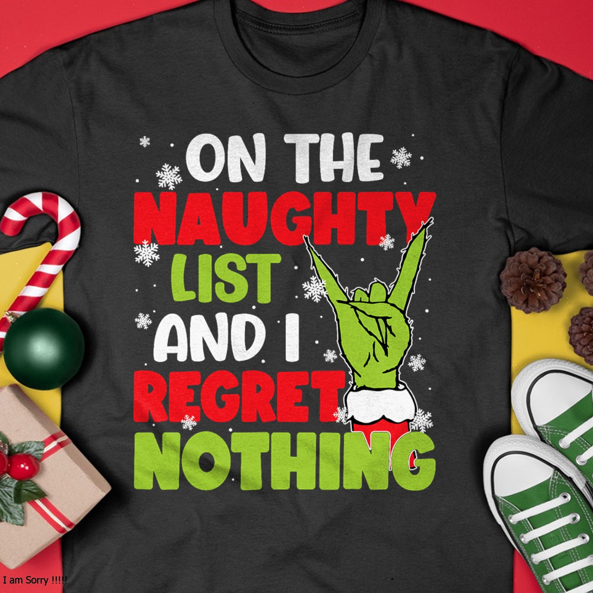 Funny Naughty List Christmas Xmas Santa Mens Womens Kids T-Shirt - Christmas Unisex T-Shirt/Hoodie/Sweatshirt - ZON00