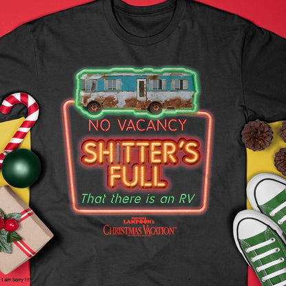 Christmas Vacation No Vacancy Shtter's Full Christmas T-Shirt - Christmas Unisex T-Shirt/Hoodie/Sweatshirt - ZON00
