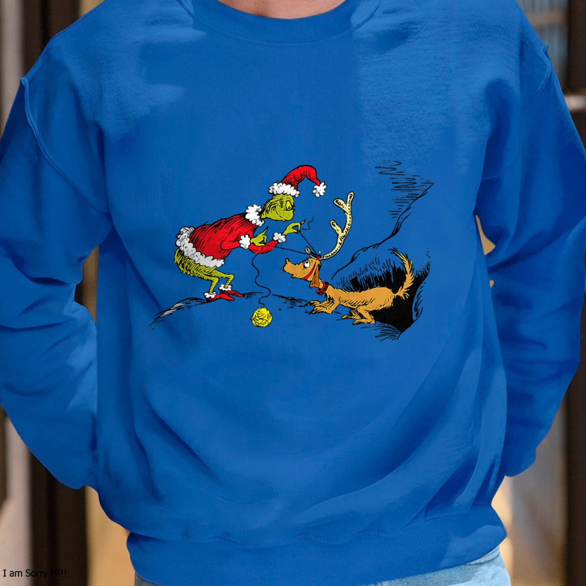Dr. Seuss Reindeer T-shirt - Christmas Unisex T-Shirt/Hoodie/Sweatshirt - ZON00