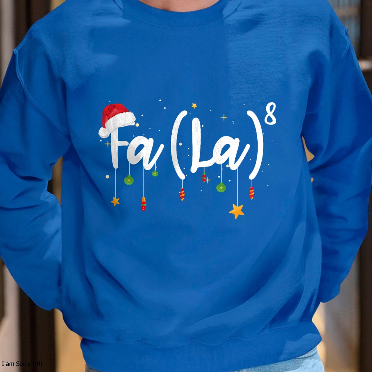 FA (LA)8 Funny Christmas Santa Fa La Math T-Shirt - Christmas Unisex T-Shirt/Hoodie/Sweatshirt - ZON00