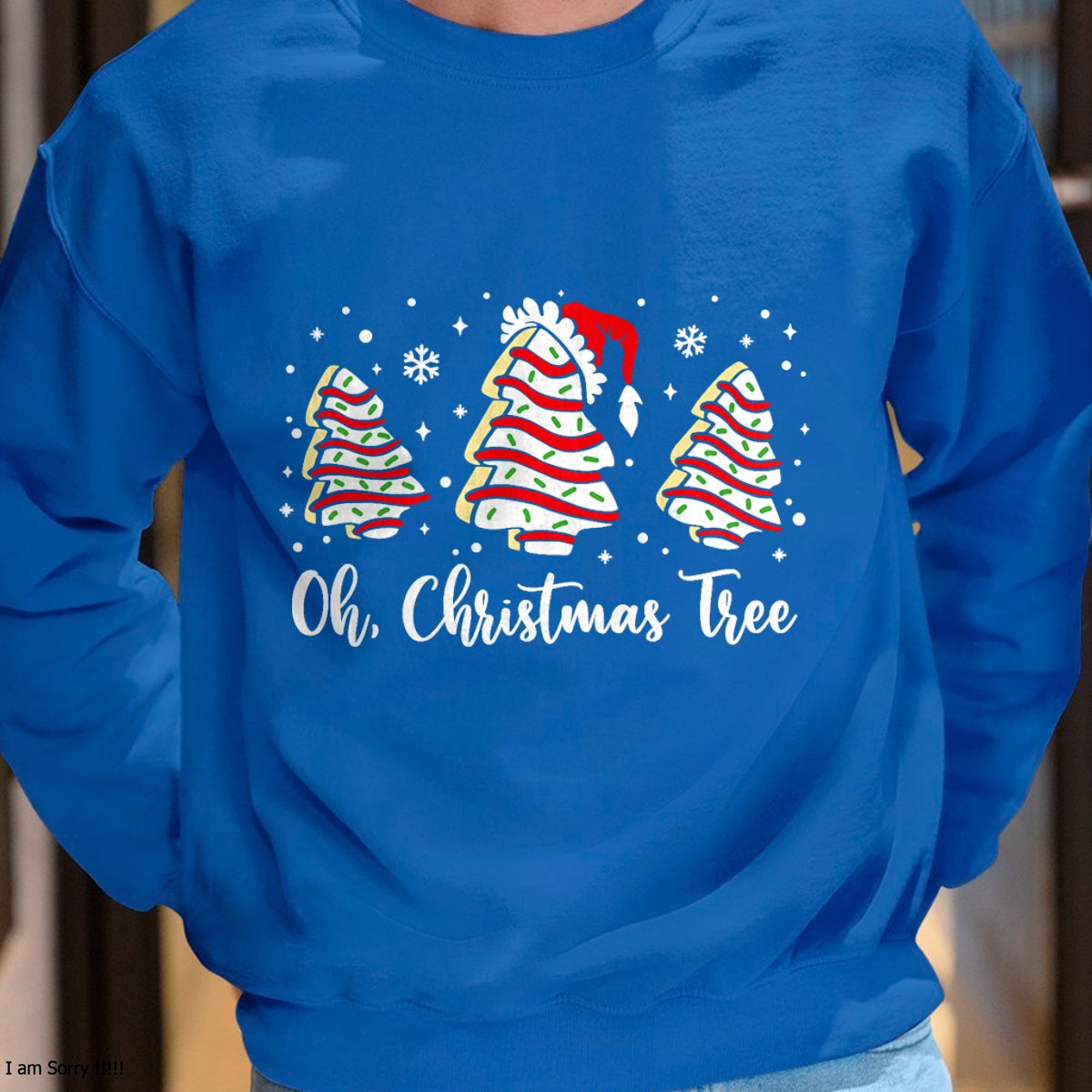 Groovy Oh Christmas Tree Cakes Debbie Becky Jen Cake Lovers T-Shirt - Christmas Unisex T-Shirt/Hoodie/Sweatshirt - ZON00