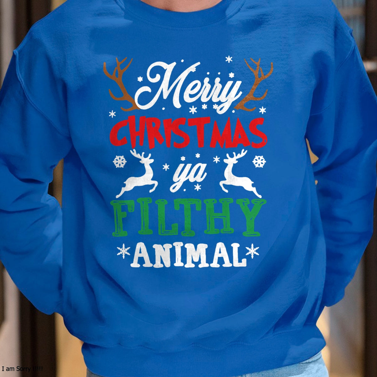 Merry Christmas Animal Filthy Ya Xmas Pajama T-Shirt - Christmas Unisex T-Shirt/Hoodie/Sweatshirt - ZON00