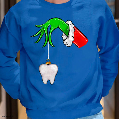 Christmas Tooth Dentist Dental Assistant Teeth Xmas Pajamas T-Shirt - Christmas Unisex T-Shirt/Hoodie/Sweatshirt - ZON00