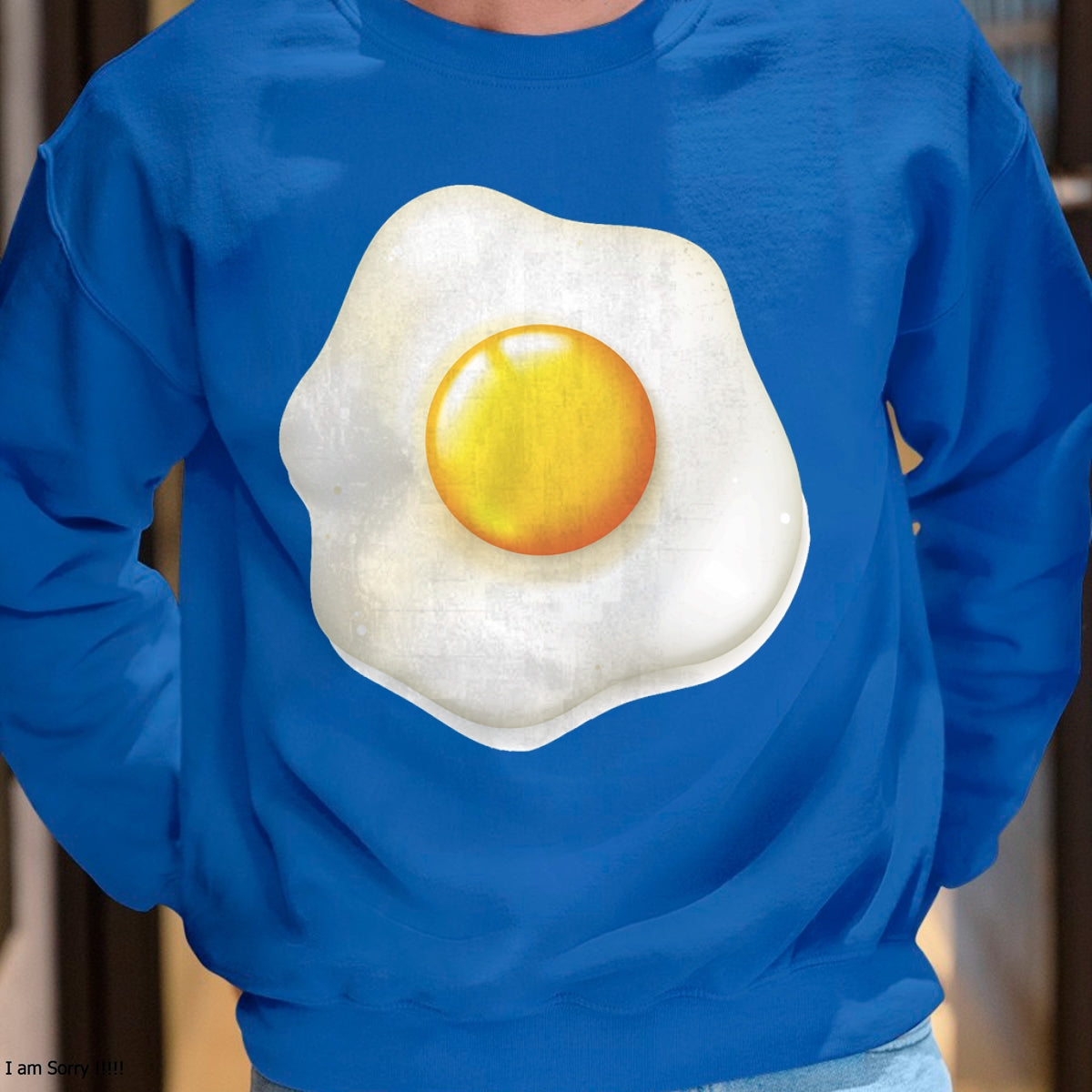 Egg Costume T-Shirt Funny Christmas  Halloween Egg Shirt T-Shirt - Christmas Unisex T-Shirt/Hoodie/Sweatshirt - ZON00