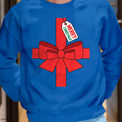 Funny DIY Christmas Present Costume T-Shirt - Christmas Unisex T-Shirt/Hoodie/Sweatshirt - ZON00