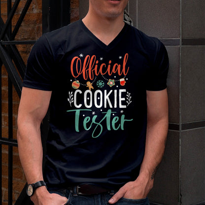 Official Cookie Tester Funny Christmas Couples Matching T-Shirt - Christmas Unisex T-Shirt/Hoodie/Sweatshirt - ZON00