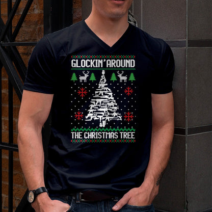 Funny Guns Ugly Christmas Sweaters for Gun Lovers Men Women T-Shirt - Christmas Unisex T-Shirt/Hoodie/Sweatshirt - ZON00