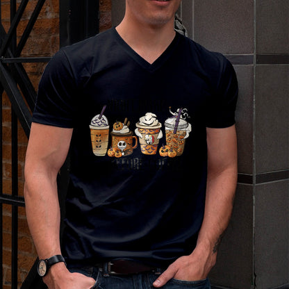 Nightmare Before Coffee Pumpkin Spice Halloween Costume T-Shirt - Christmas Unisex T-Shirt/Hoodie/Sweatshirt - ZON00