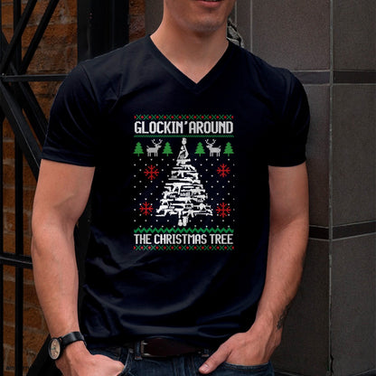 Funny Guns Ugly Christmas Sweaters for Gun Lovers Men Women T-Shirt - Christmas Unisex T-Shirt/Hoodie/Sweatshirt - ZON00