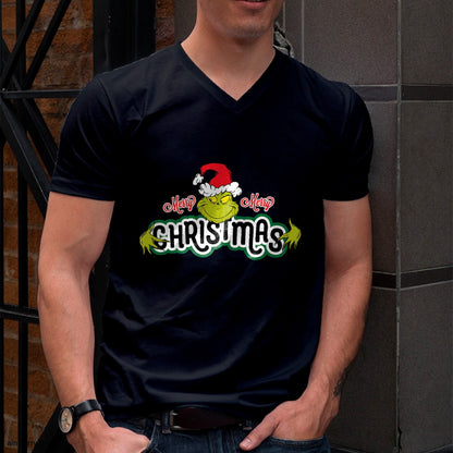 Dr. Seuss Grinch Hugs Christmas Short Sleeve T-shirt - Christmas Unisex T-Shirt/Hoodie/Sweatshirt - ZON00