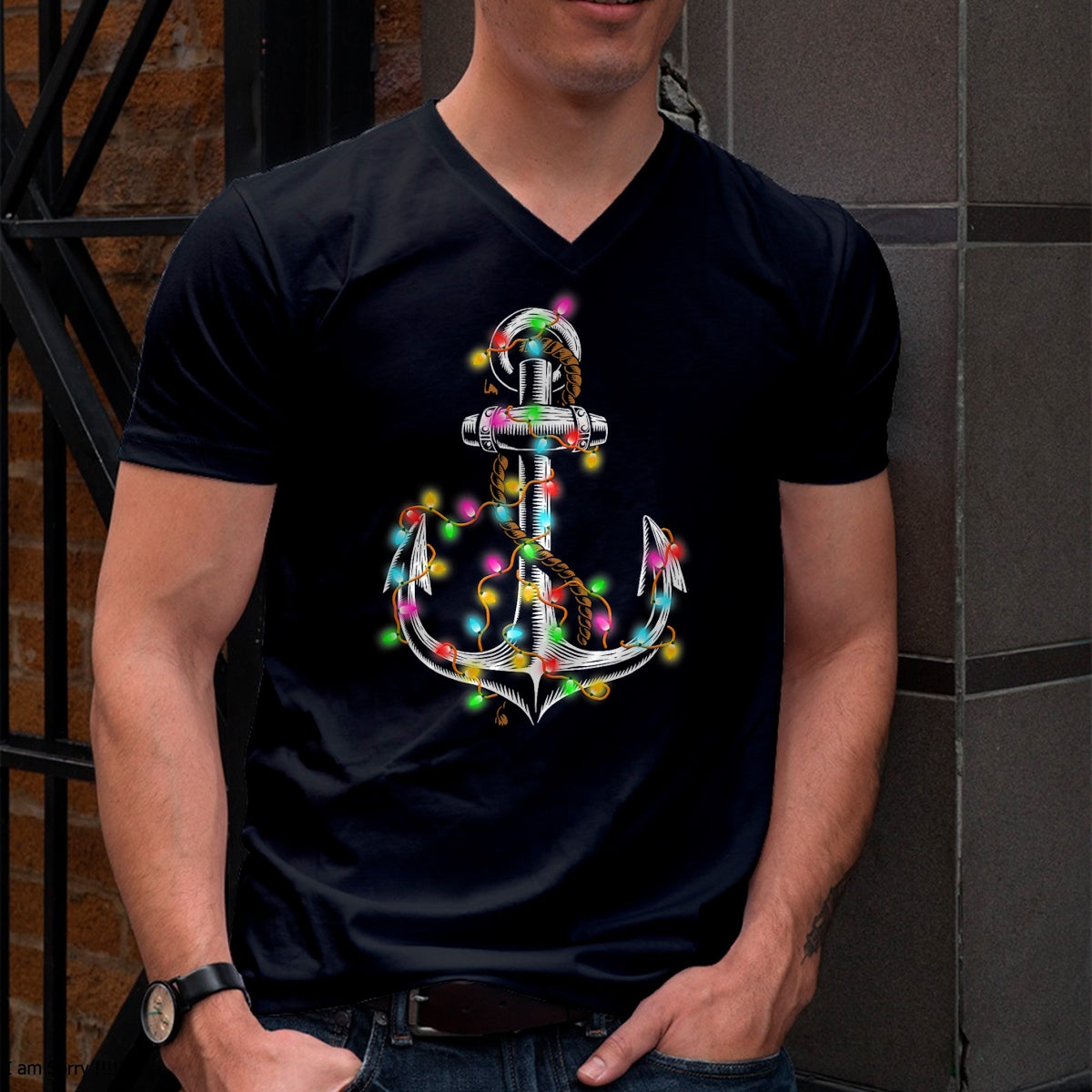 Christmas Lights Boating Sailing Cruise Boat Gifts T-Shirt - Christmas Unisex T-Shirt/Hoodie/Sweatshirt - ZON00
