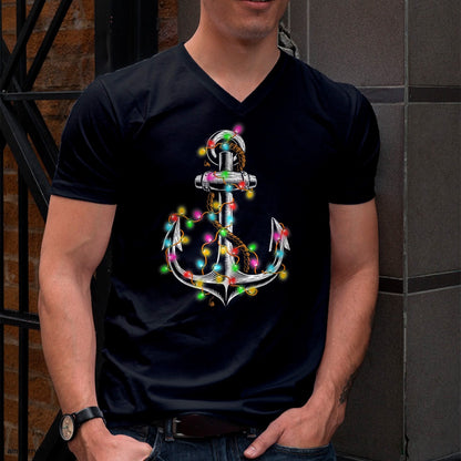 Christmas Lights Boating Sailing Cruise Boat Gifts T-Shirt - Christmas Unisex T-Shirt/Hoodie/Sweatshirt - ZON00