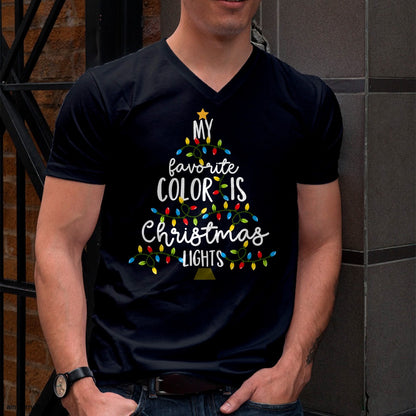 My Favorite Color Is Christmas Lights Kids Boy Women T-Shirt - Christmas Unisex T-Shirt/Hoodie/Sweatshirt - ZON00