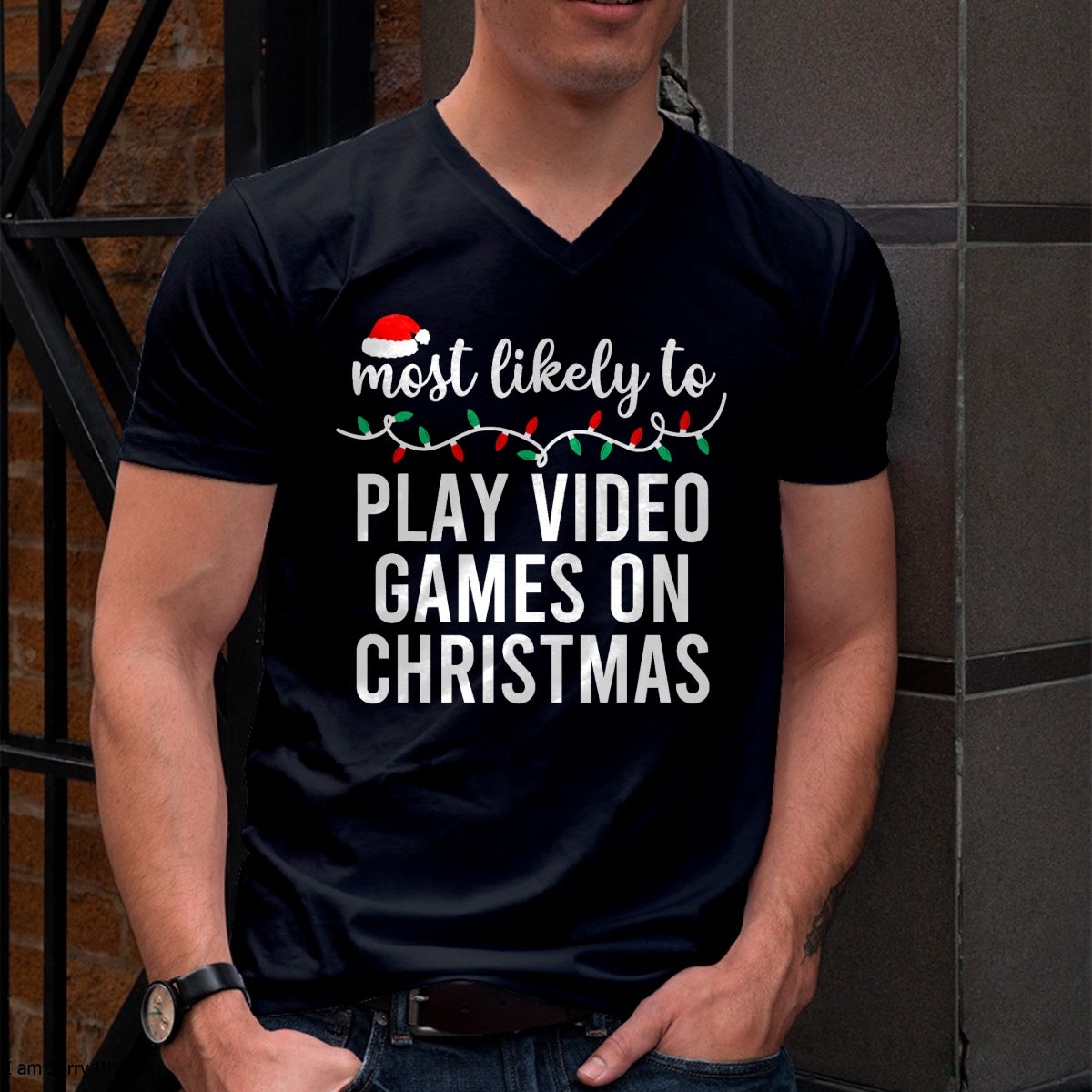 Most Likely To Christmas Matching Family Pajamas Funny T-Shirt - Christmas Unisex T-Shirt/Hoodie/Sweatshirt - ZON00