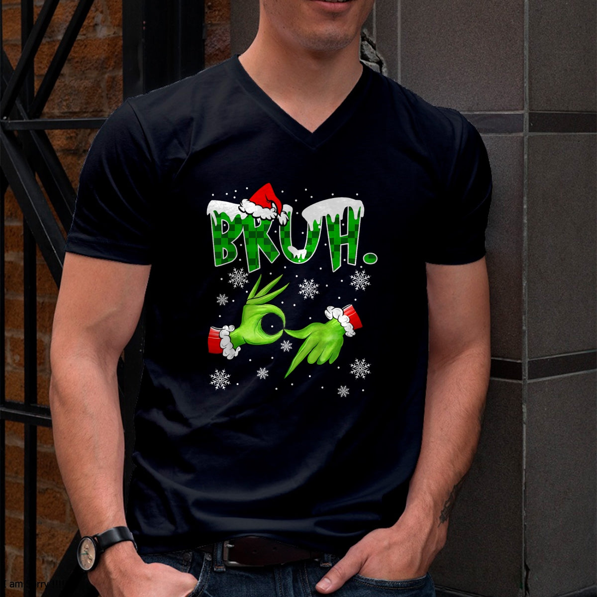 Bruh 67 Six Seven 6 7 Meme Christmas Funny Gen Alpha Slang T-Shirt  - Christmas Unisex T-Shirt/Hoodie/Sweatshirt - ZON00