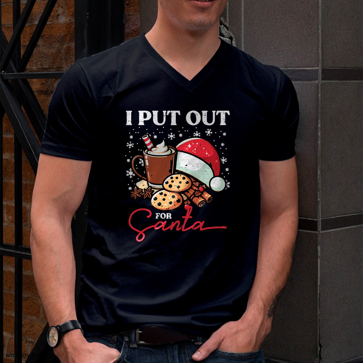 Christmas I Put Out For Santa Funny Xmas Kids Women Men T-Shirt - Christmas Unisex T-Shirt/Hoodie/Sweatshirt - ZON00