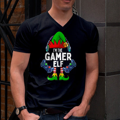 Gamer Elf Matching Family Christmas T-Shirt - Christmas Unisex T-Shirt/Hoodie/Sweatshirt - ZON00