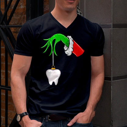 Christmas Tooth Dentist Dental Assistant Teeth Xmas Pajamas T-Shirt - Christmas Unisex T-Shirt/Hoodie/Sweatshirt - ZON00