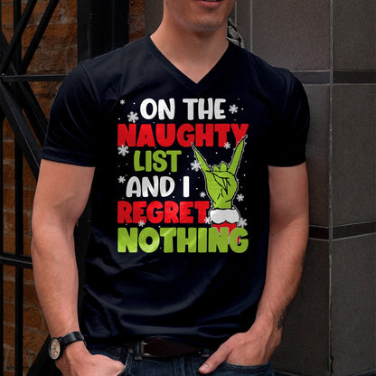 Funny Naughty List Christmas Xmas Santa Mens Womens Kids T-Shirt - Christmas Unisex T-Shirt/Hoodie/Sweatshirt - ZON00