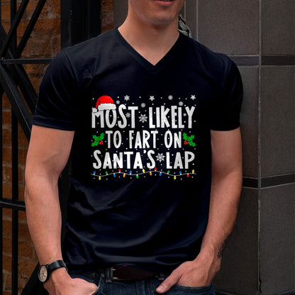Most Likely to Fix Santa Sleigh Family Matching Christmas T-Shirt - Christmas Unisex T-Shirt/Hoodie/Sweatshirt - ZON00