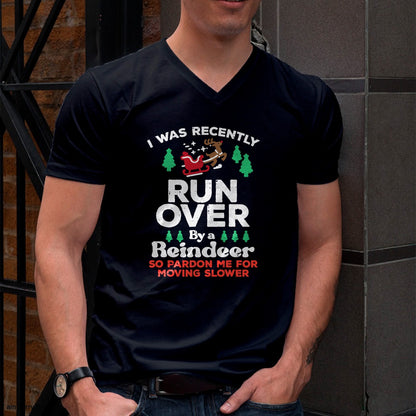 Christmas Runover By Reindeer Funny Xmas Women Men Kids T-Shirt - Christmas Unisex T-Shirt/Hoodie/Sweatshirt - ZON00