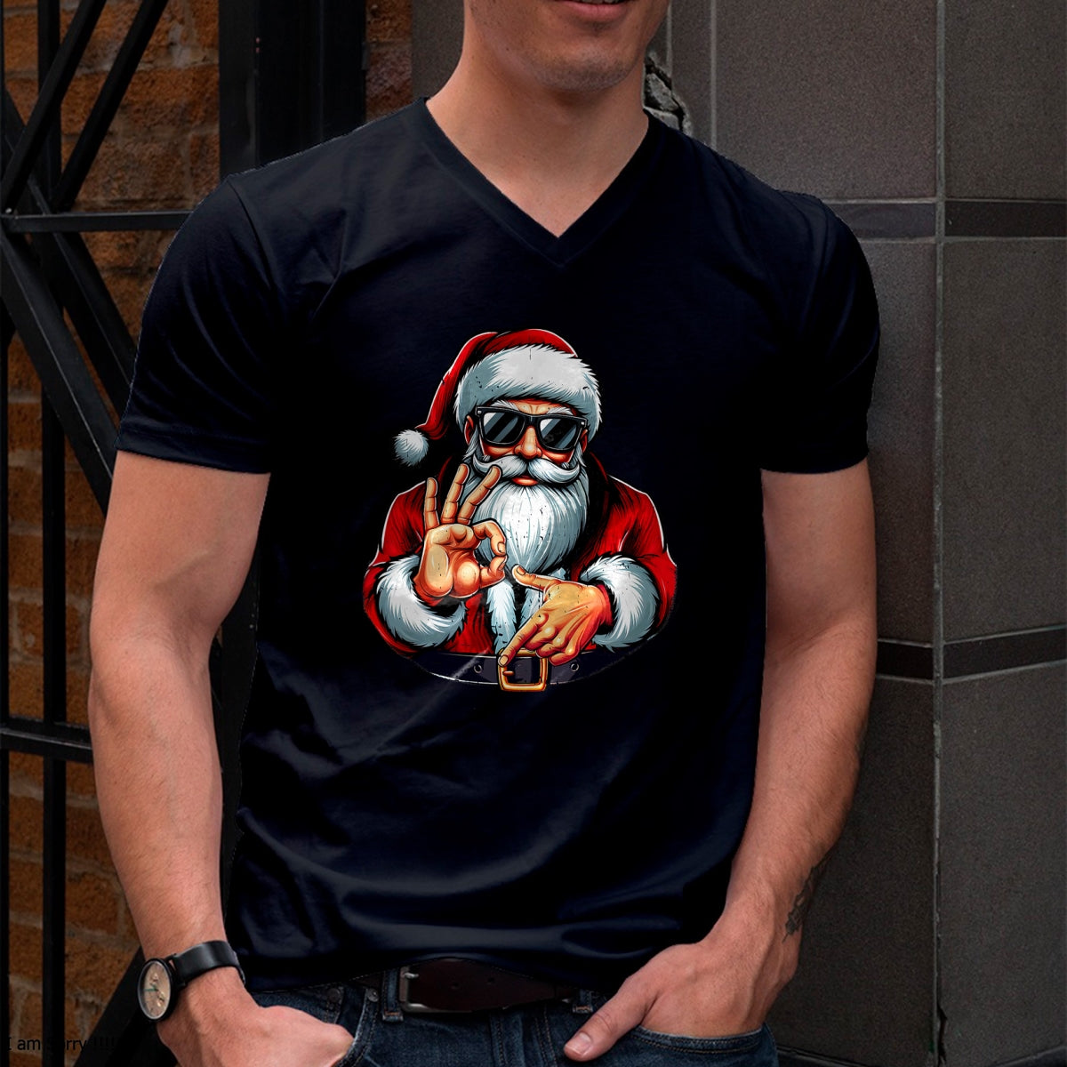 Funny Six Seven 6 7 Meme Santa Christmas Shirt Men Boys Teen T-Shirt - Christmas Unisex T-Shirt/Hoodie/Sweatshirt - ZON00