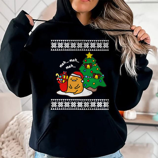 Gudetama Ugly Christmas T-Shirt - Christmas Unisex T-Shirt/Hoodie/Sweatshirt - ZON00