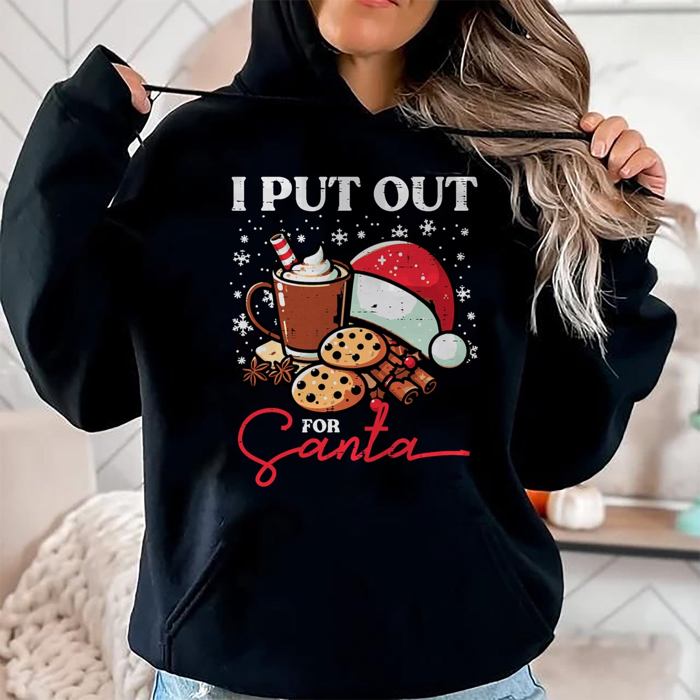 Christmas I Put Out For Santa Funny Xmas Kids Women Men T-Shirt - Christmas Unisex T-Shirt/Hoodie/Sweatshirt - ZON00