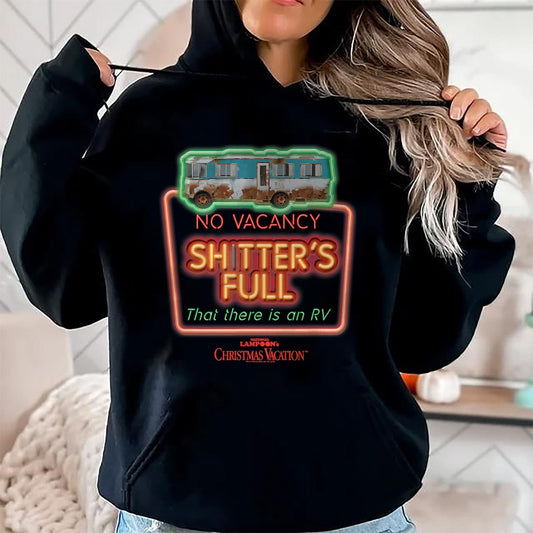 Christmas Vacation No Vacancy Shtter's Full Christmas T-Shirt - Christmas Unisex T-Shirt/Hoodie/Sweatshirt - ZON00