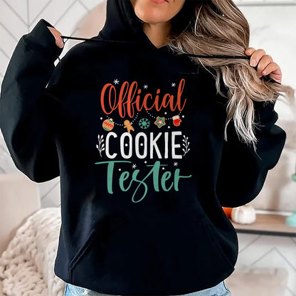Official Cookie Tester Funny Christmas Couples Matching T-Shirt - Christmas Unisex T-Shirt/Hoodie/Sweatshirt - ZON00