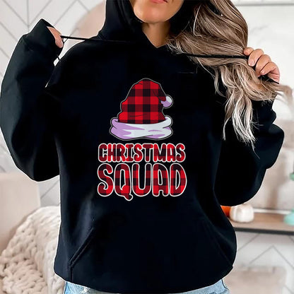 Christmas Squad Family Group Matching Christmas Party Pajama T-Shirt - Christmas Unisex T-Shirt/Hoodie/Sweatshirt - ZON00
