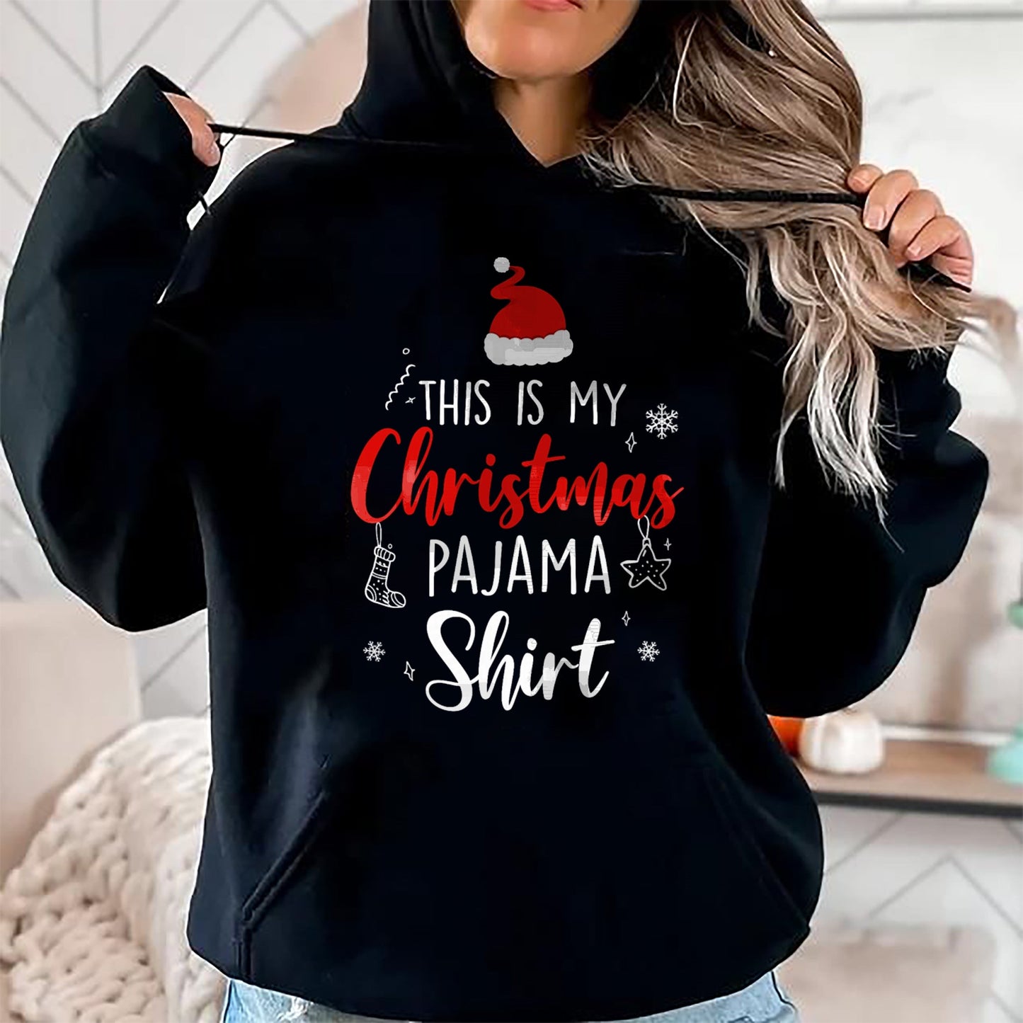 Funny Christmas PJ Pajama Men Women PJS for Family T-Shirt - Christmas Unisex T-Shirt/Hoodie/Sweatshirt - ZON00