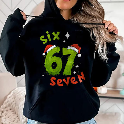 67 Meme Six Seven for Kids Women Men Boys Girls Christmas T-Shirt - Christmas Unisex T-Shirt/Hoodie/Sweatshirt - ZON00