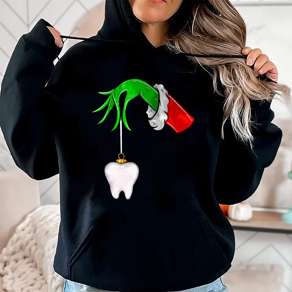 Christmas Tooth Dentist Dental Assistant Teeth Xmas Pajamas T-Shirt - Christmas Unisex T-Shirt/Hoodie/Sweatshirt - ZON00