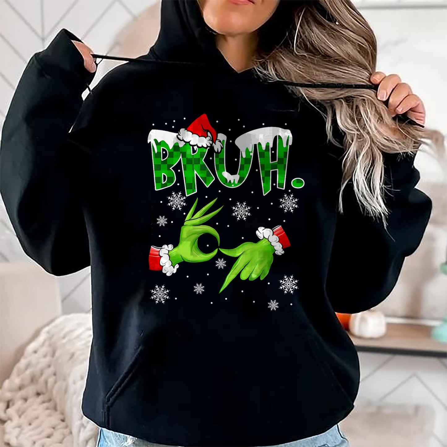 Bruh 67 Six Seven 6 7 Meme Christmas Funny Gen Alpha Slang T-Shirt  - Christmas Unisex T-Shirt/Hoodie/Sweatshirt - ZON00