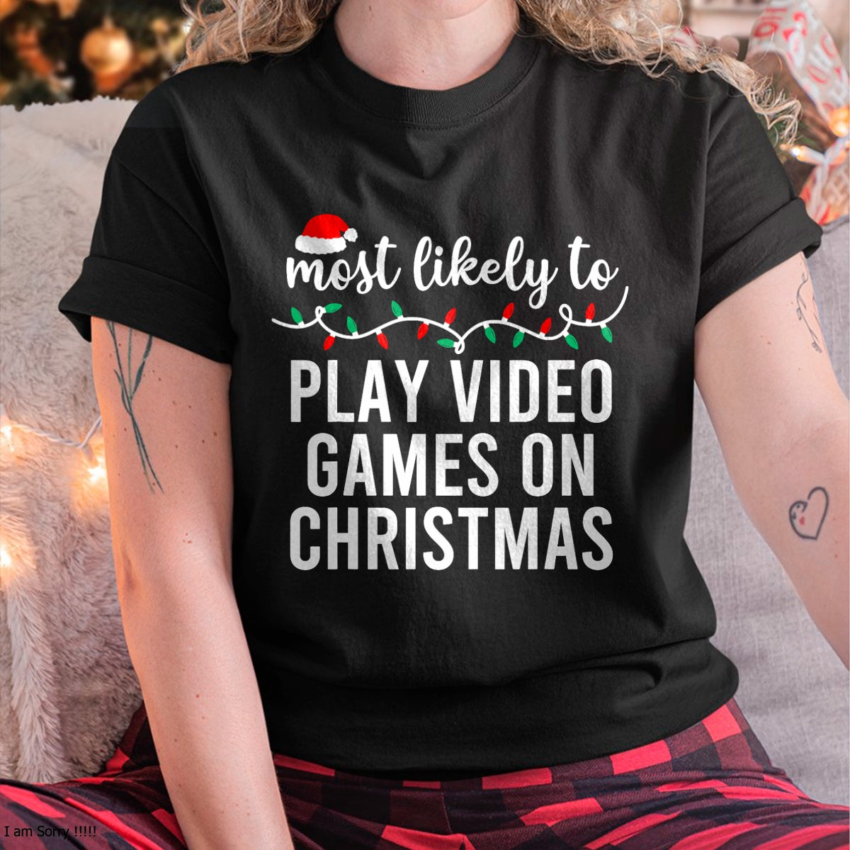 Most Likely To Christmas Matching Family Pajamas Funny T-Shirt - Christmas Unisex T-Shirt/Hoodie/Sweatshirt - ZON00