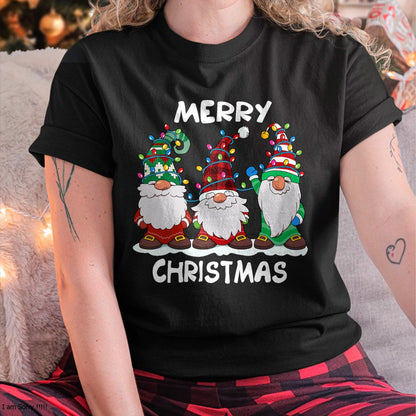 Merry Christmas Gnomes Xmas Family Men Women T-Shirt - Christmas Unisex T-Shirt/Hoodie/Sweatshirt - ZON00