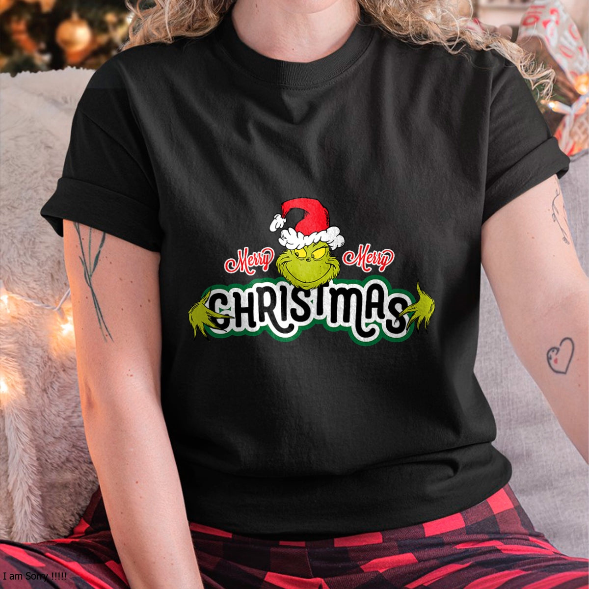 Dr. Seuss Grinch Hugs Christmas Short Sleeve T-shirt - Christmas Unisex T-Shirt/Hoodie/Sweatshirt - ZON00