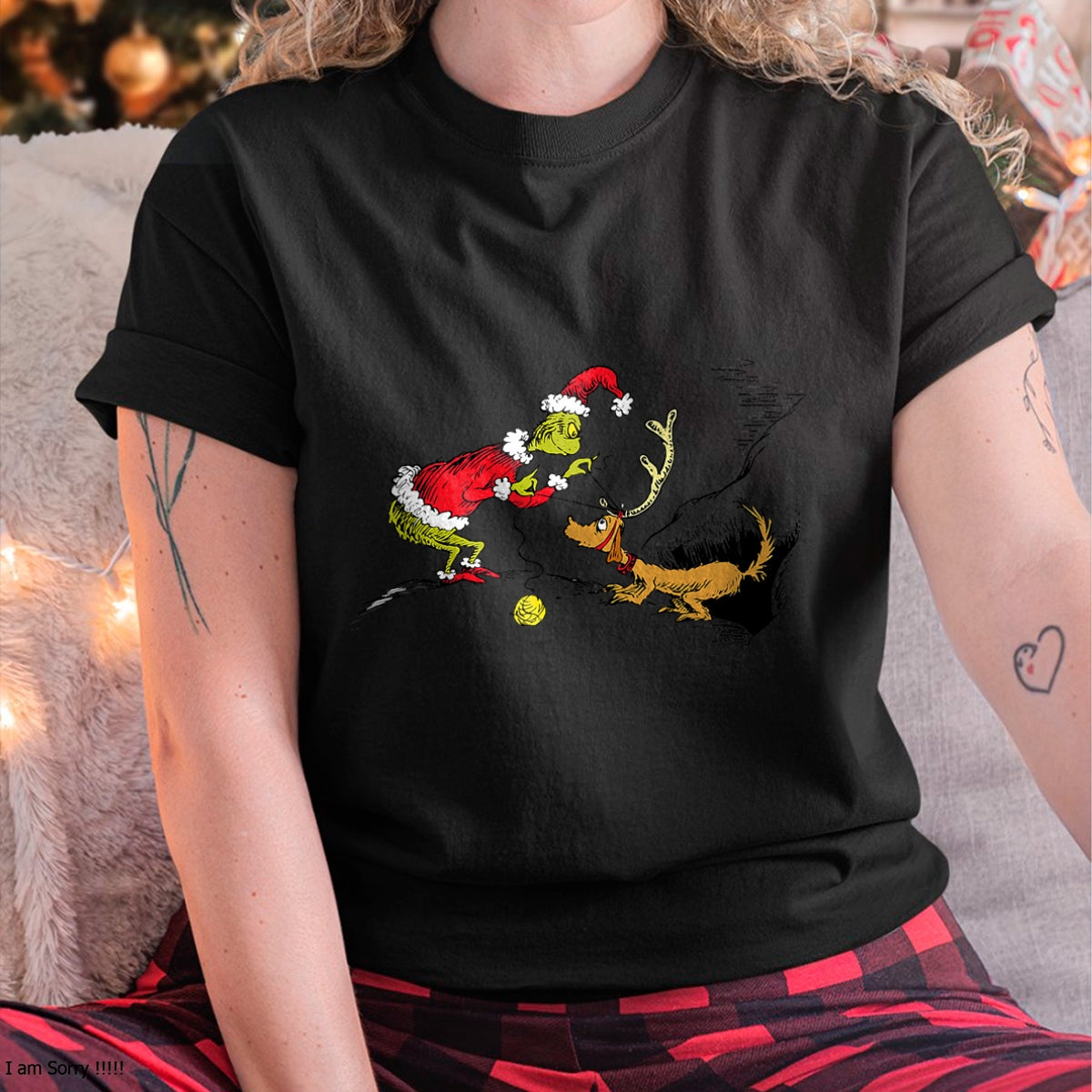 Dr. Seuss Reindeer T-shirt - Christmas Unisex T-Shirt/Hoodie/Sweatshirt - ZON00